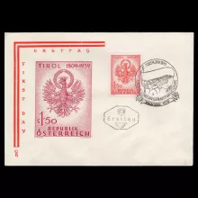 Michel 1067 - Tyrol, first day cover, special cancellation