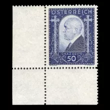 ANK 544 - Dr. Ignaz Seipel, 50 Groschen, mit Eckrand, postfrisch