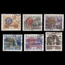 Michel 518-523 - International Rotary Congress, 1931, cancelled, expertised