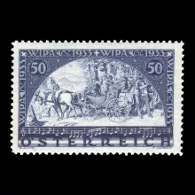 Michel 555 - WIPA 1933, ordinary paper, mint