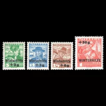 Michel 613-616 - Winter relief (2nd issue), 1935, mint