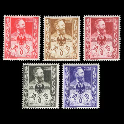 Cinderellas "Day of the Stamp", 1941, complete set, mint