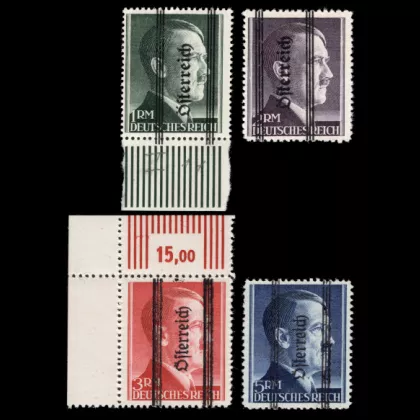 Michel 693-696 - Graz temporary issue, mint, certified